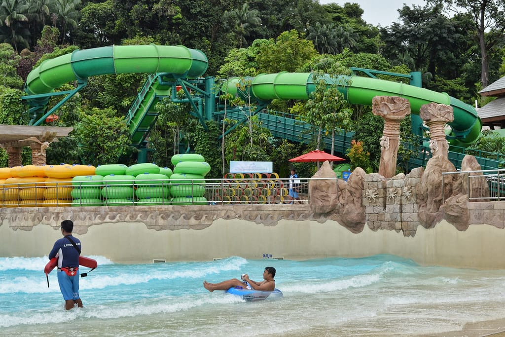 新加坡冒險海灣水上樂園:聖淘沙島必玩水上天堂全攻略 Bluwater Bay At the Adventure Cove Waterpark