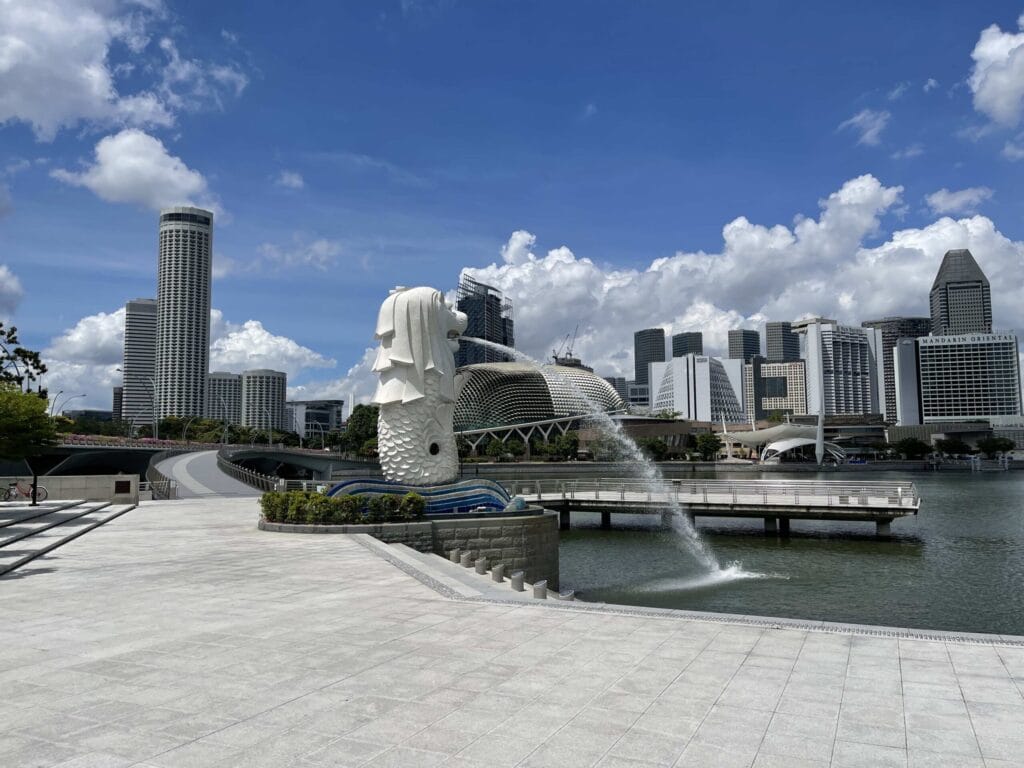 新加坡魚尾獅公園完全攻略:最佳觀景點與拍照技巧分享 Singapore Merlion Park Day