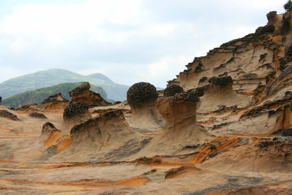 野柳地質公園攻略:避開人潮,探索台灣最獨特地質奇觀 Taiwan New Taipei Yehliu Geopark 5 Romaingnow