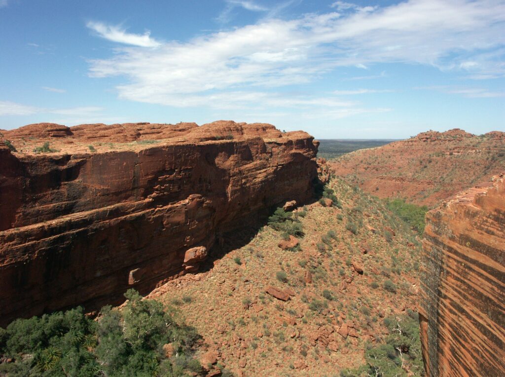 烏魯魯 (Uluru) 旅遊攻略:機票・住宿・景點・活動 Kings Canyon NT view